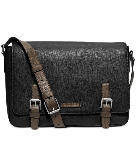 michael kors mens windsor large nylon messenger|Michael Kors men's Messenger bags.